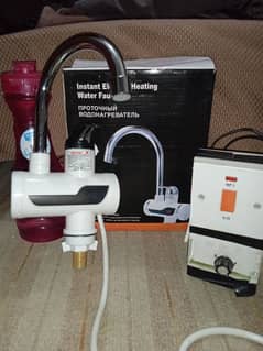 electric heating water faucet tap with temperature control