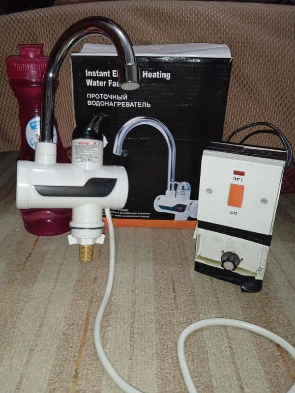 electric heating water faucet tap with temperature control 2