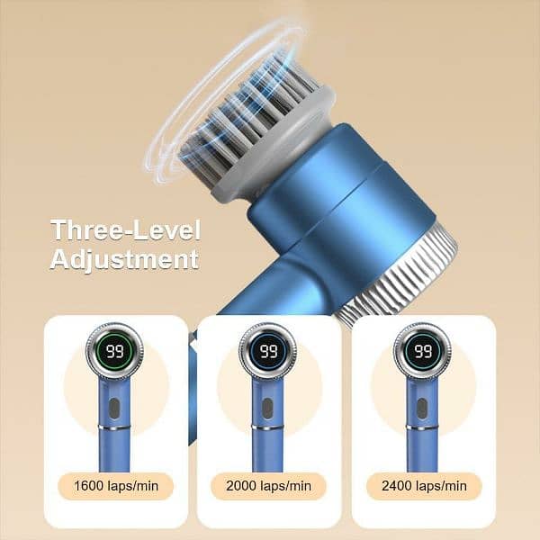 multifunctional portable electric pot brush 10