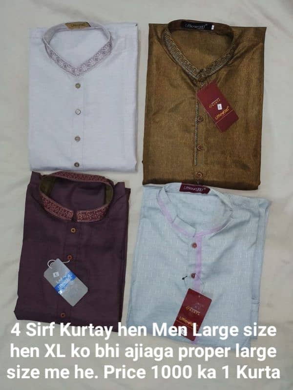 3 Shirts 4 Kurtay Men clothes 8