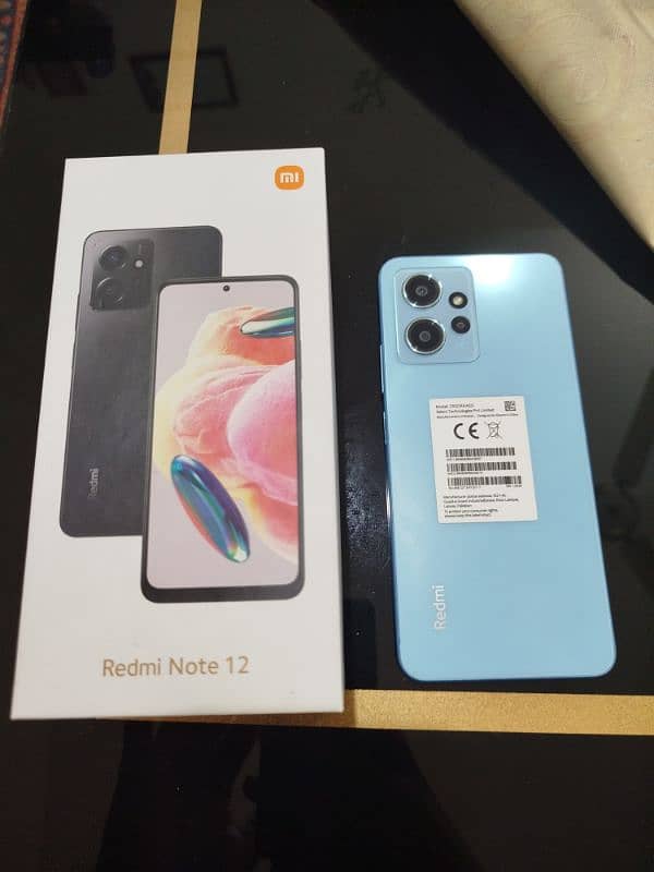 Redmi Note 12 Complete Box 0