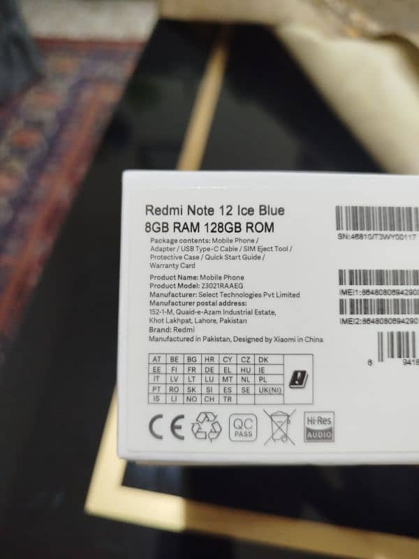 Redmi Note 12 Complete Box 1