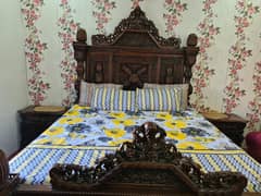 Chinioti furniture bed set for Sale