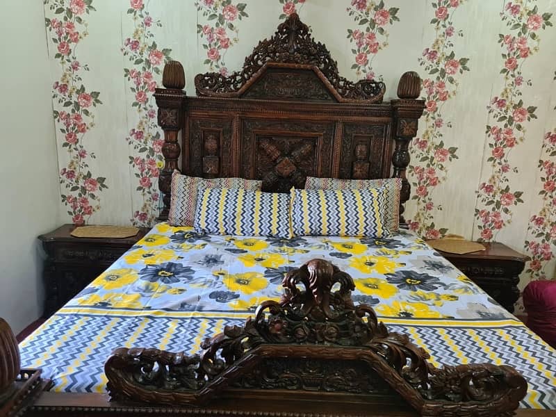 Chinioti furniture bed set for Sale 0