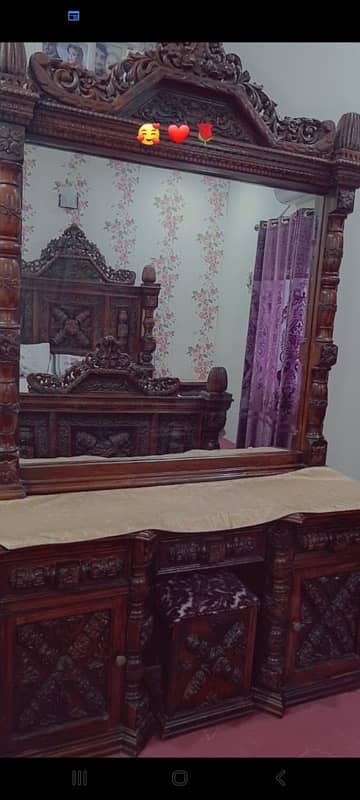 Chinioti furniture bed set for Sale 1