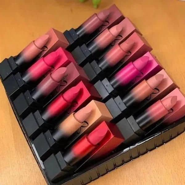 6 Pcs Matte Finish Lipstick Set 0