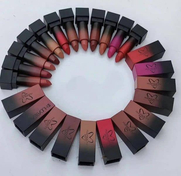 6 Pcs Matte Finish Lipstick Set 3