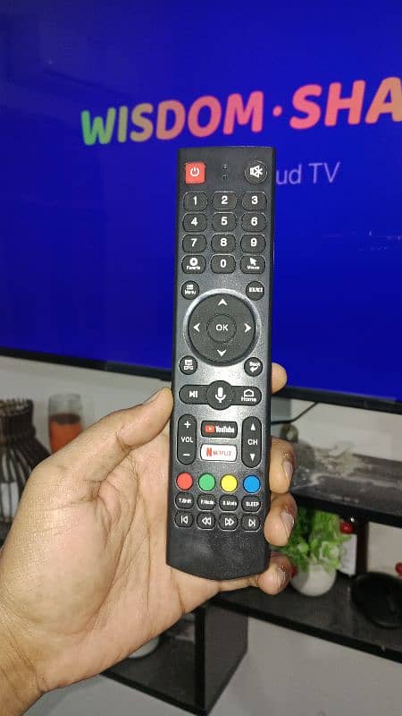 55 inch smart LED 4k Ultra Only Box open 2