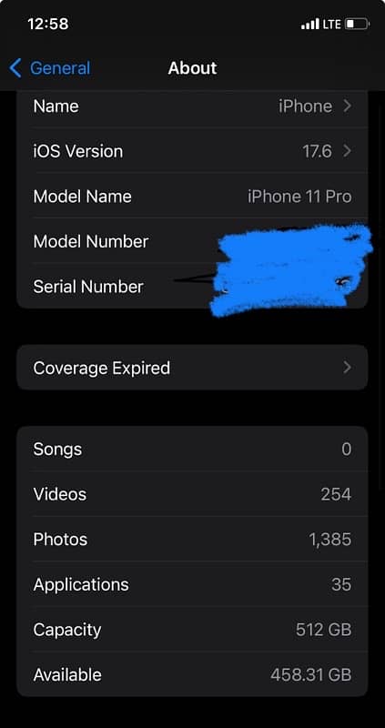 Iphone 11 pro max pta approved 512gb water-pack 4