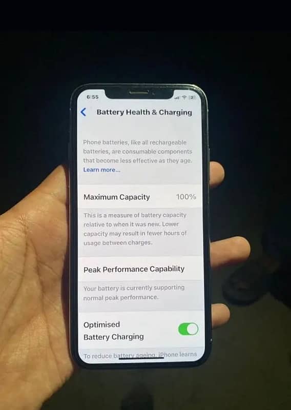 URGENT SELL IPHONE X PTA APPROVED WITH BOX AND CHARGER 2