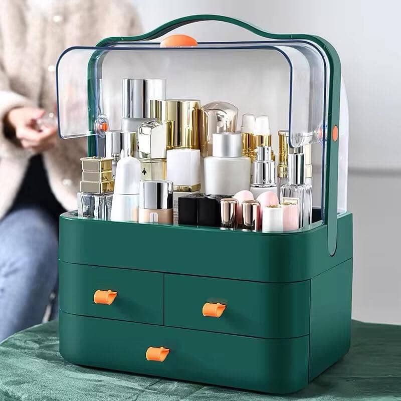 Dust-proof, stylish Cosmetics Box 8