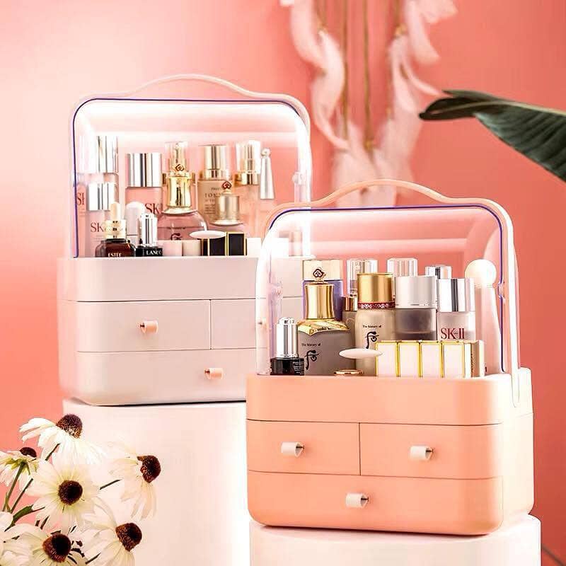 Dust-proof, stylish Cosmetics Box 10