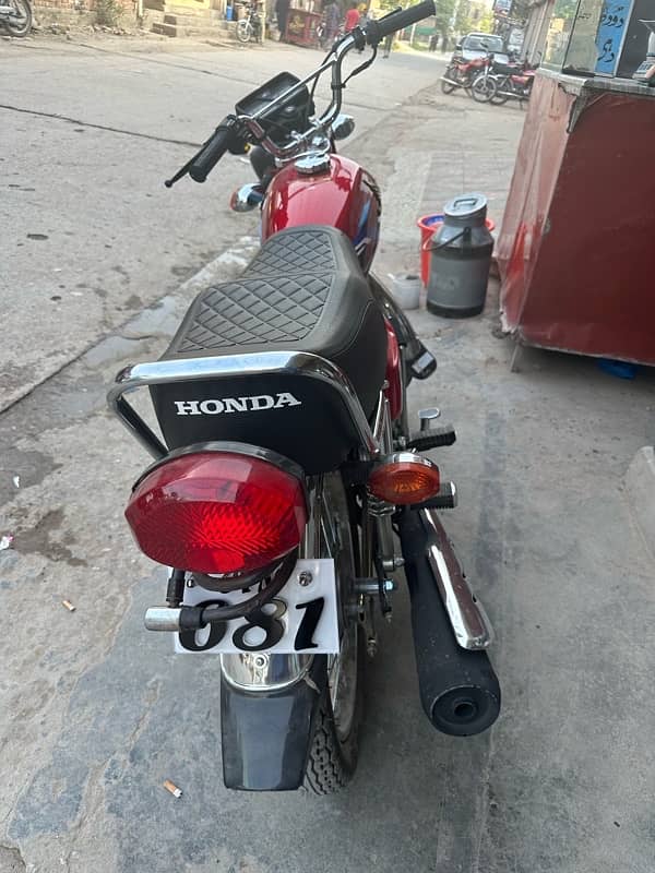 Honda 125 islamabad number 1