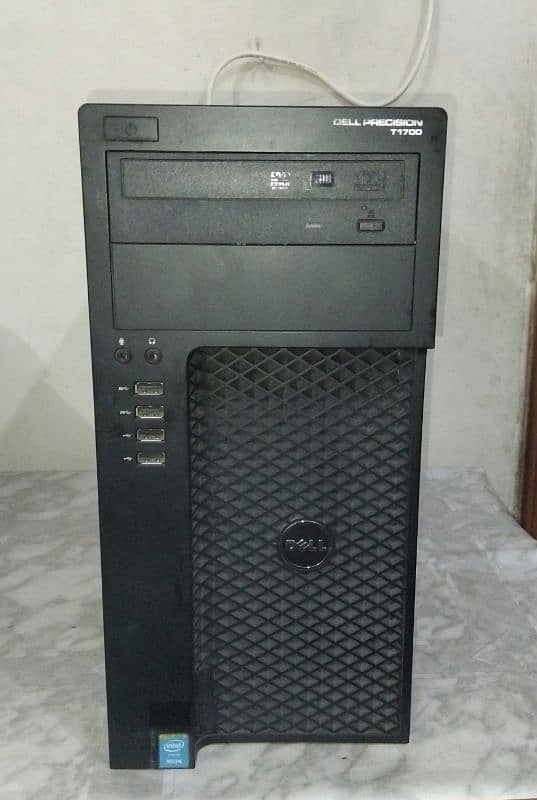 DELL Precision T1700 TowerCpu (Xeon E3 1270 V3) (1GB GPU) (12GB/160GB) 1