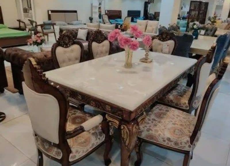 new dinning table, dinning chairs, dinning table set, dining 12