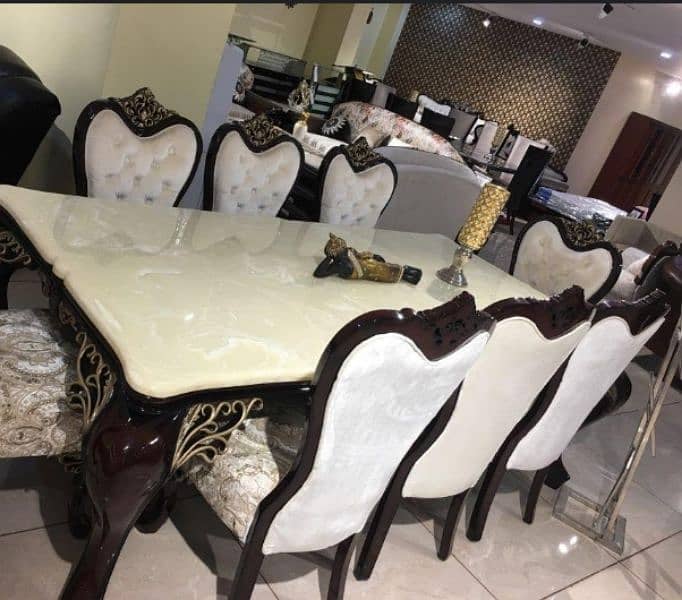 new dinning table, dinning chairs, dinning table set, dining 13