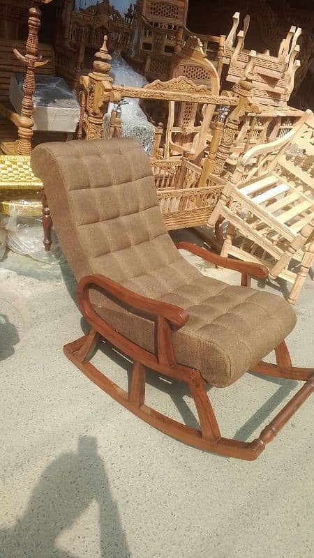 Easy chair Solid wood kikar me tyar mil jaye ge  03o74o15143 M Waheed 0