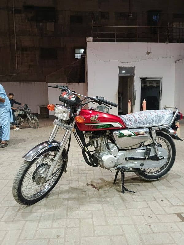 Honda 125cc model 2023 spiceal addition KHI no need & clean 0