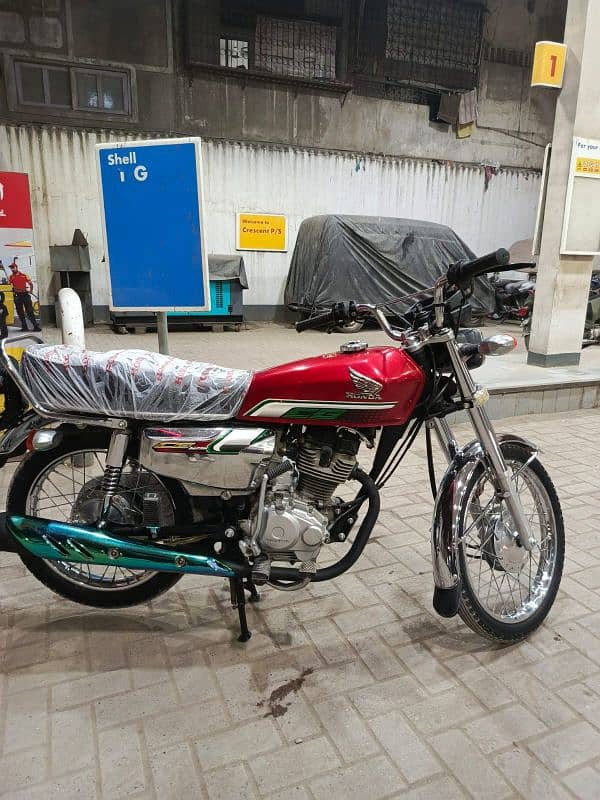 Honda 125cc model 2023 spiceal addition KHI no need & clean 1