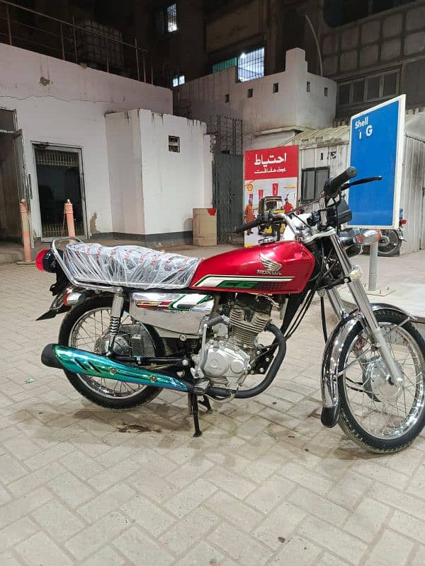 Honda 125cc model 2023 spiceal addition KHI no need & clean 2