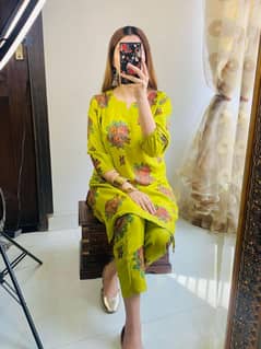 New Gulab Print 2p dress