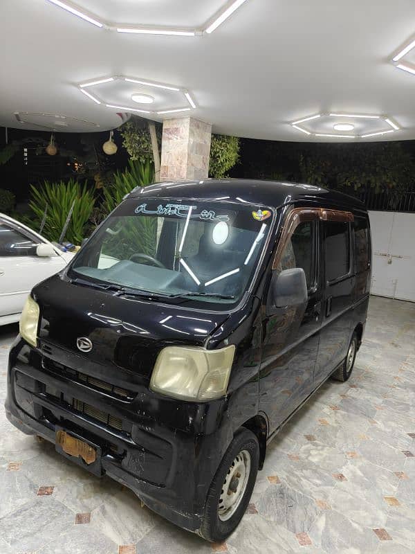 Daihatsu Hijet 2012 black 2