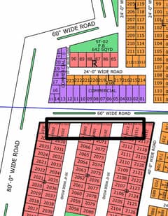 NORTH TOWN RESIDENCY PHASE 1 SUPERIOR 2 BLOCK 144syd 60FEET ROAD FACE plot