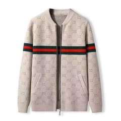 china rabbit wool jacket zipper