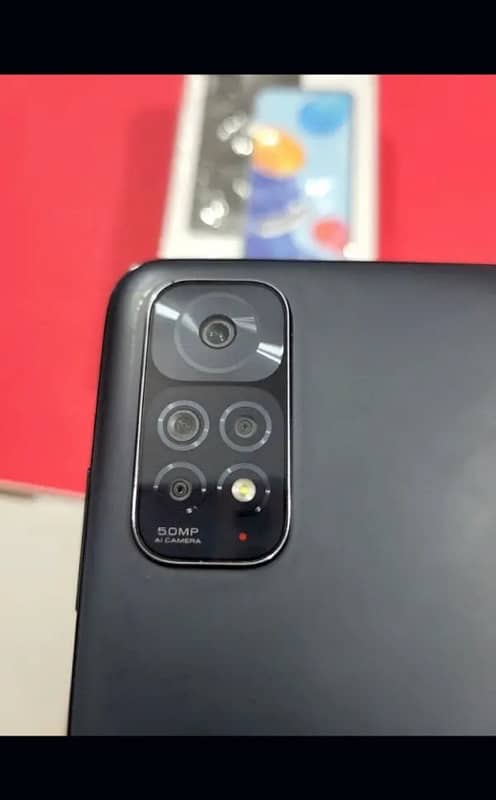 Redmi Note 11   ( 4+2/128 )  with complete saman 3