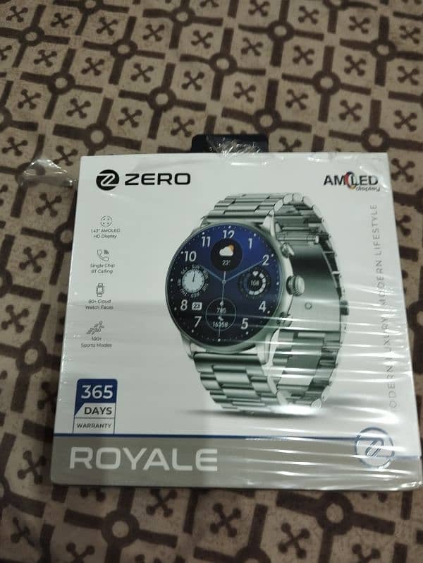 Zero Lifestyle Royale Smartwatch 0