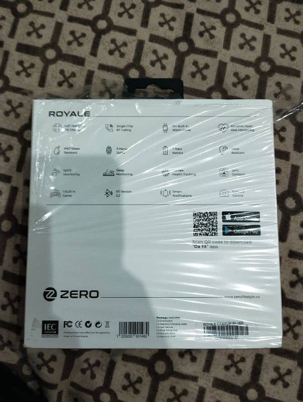 Zero Lifestyle Royale Smartwatch 3