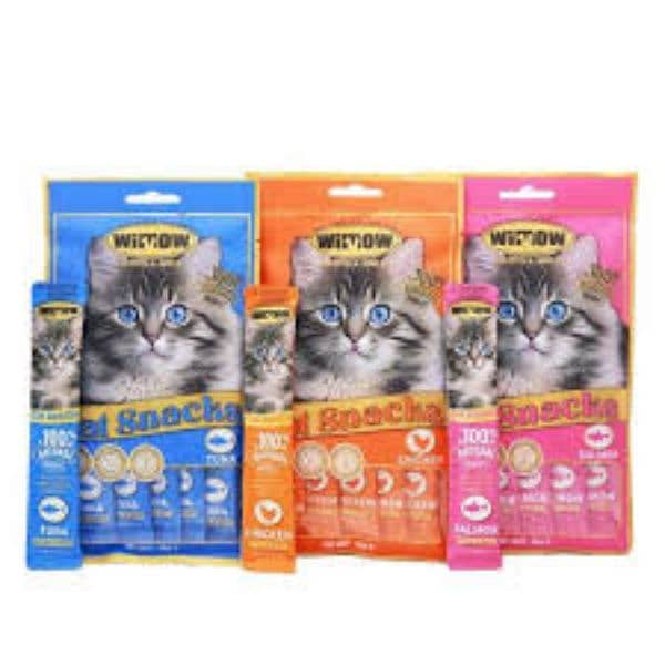 Cat litter 16L + cat treats+ cat pouches 3