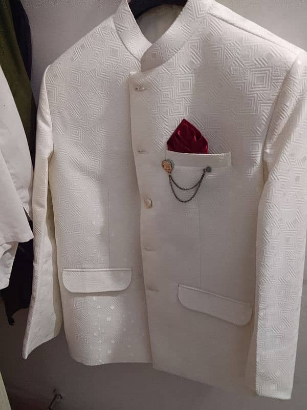 prince coat white color 0