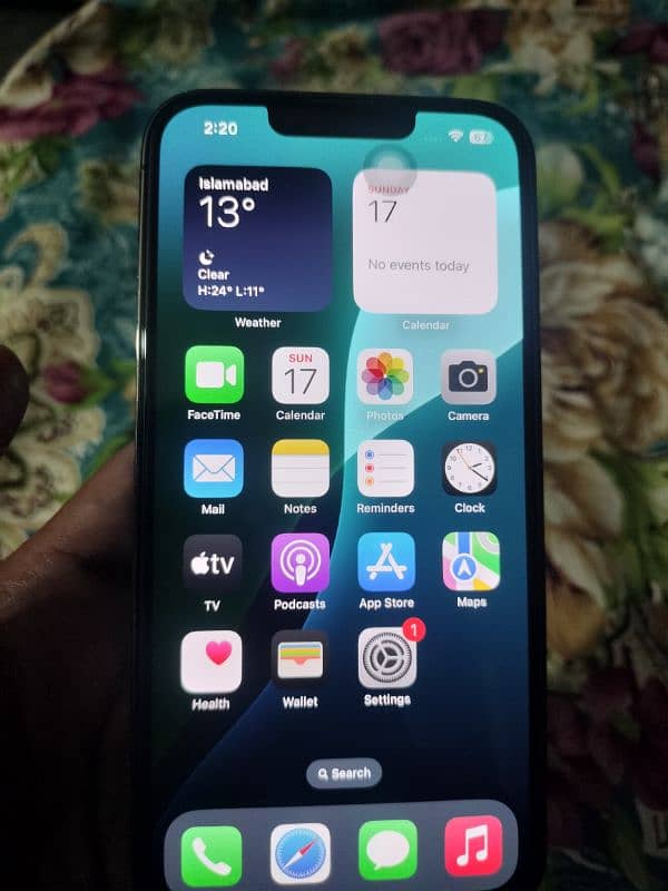 Iphone 13 pro 128gb jv mobile for sale only set hai 0