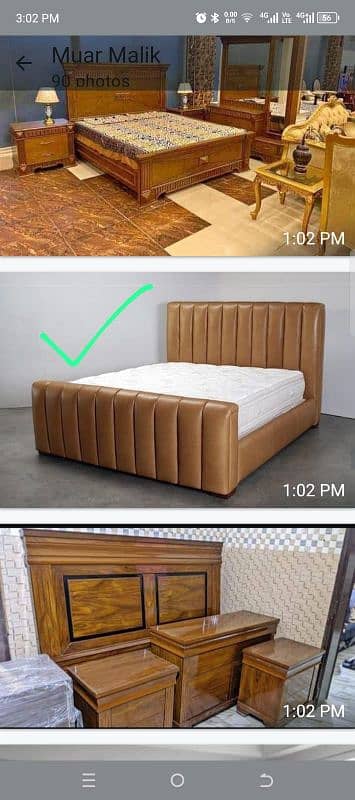 Poshish bed\Bed set\double bed\king size bed\single bed/Furniture 9