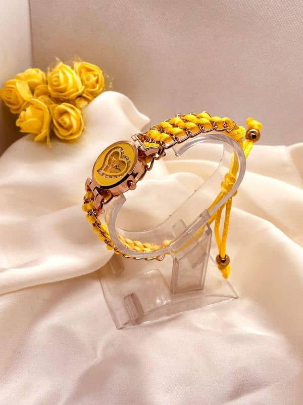 Bracelet Watch for Girl's  Free Delivery 2