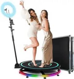 360 Booth Party Videos in 360 available for rent on birthday , wedding