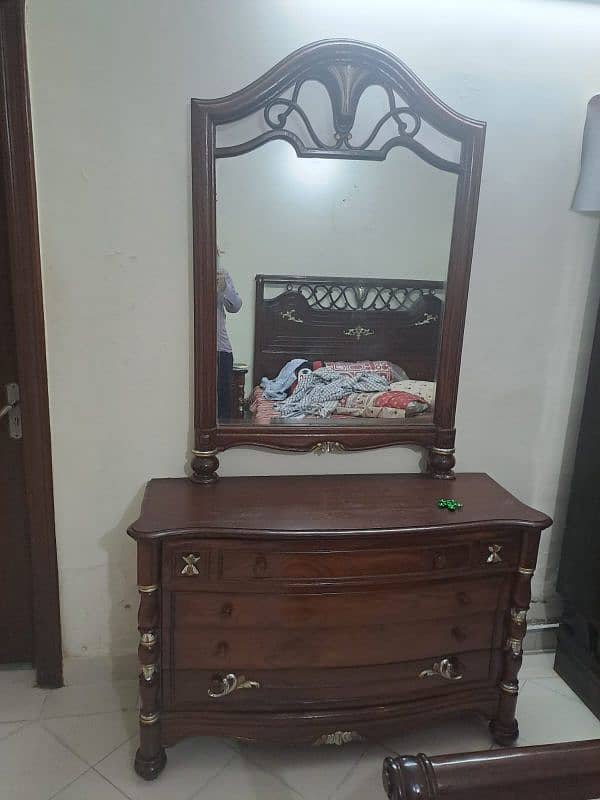 Double Bed orignal wooden mea For sale 3