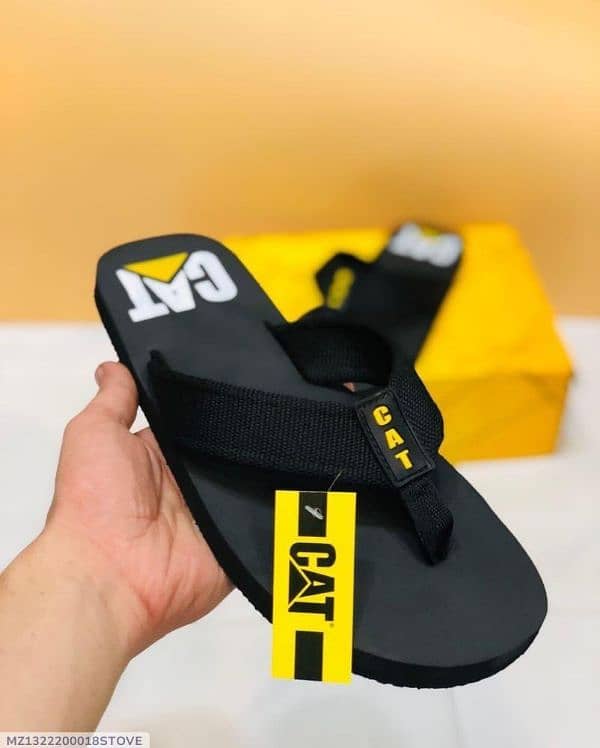 Imported Men's Rubber Casual Slide Slippers Free delivery 1