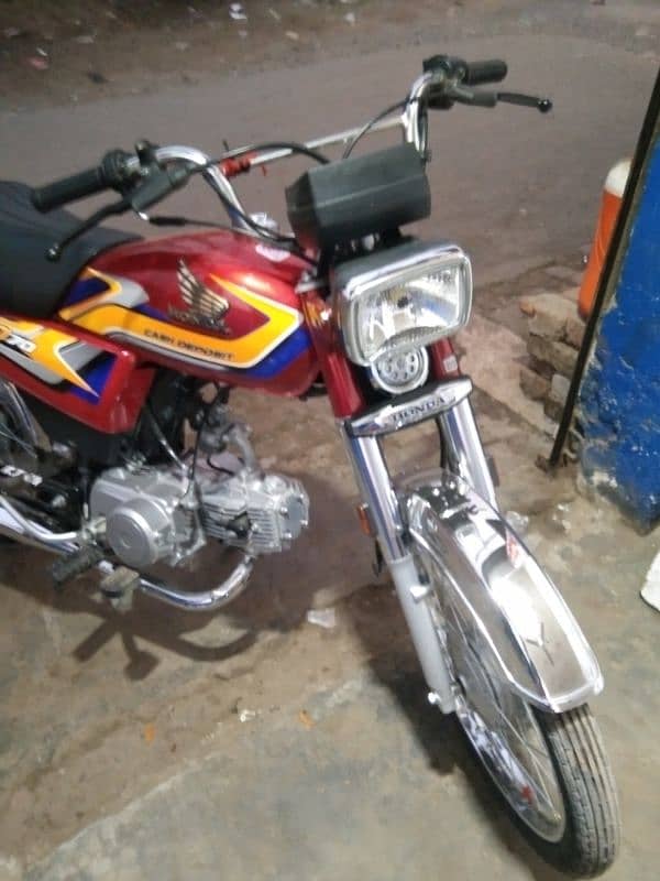 Honda 70 total original number laga hua hai my first owner 3