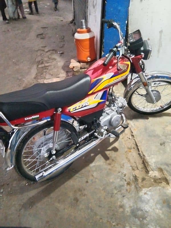 Honda 70 total original number laga hua hai my first owner 4