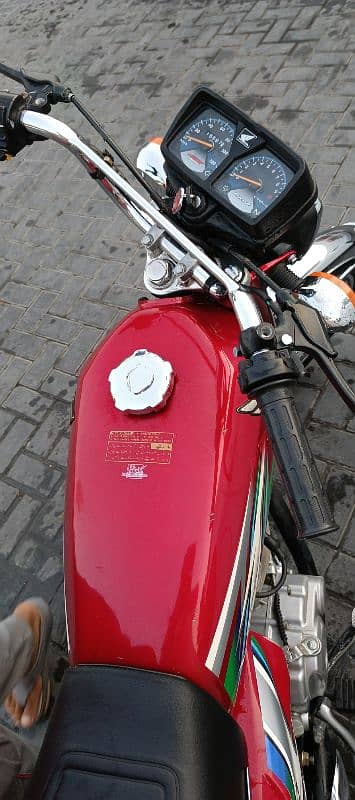 honda cg 125 2023 model islamabad number 3