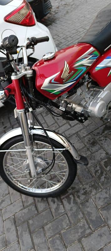 honda cg 125 2023 model islamabad number 6