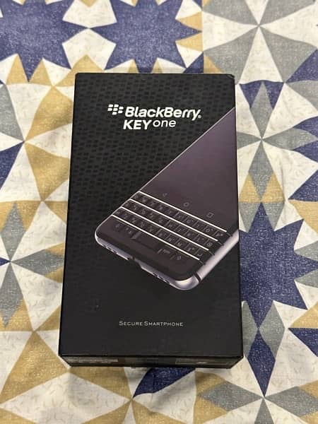 BLACKBERRY KEYONE SILVER EDITION. 1