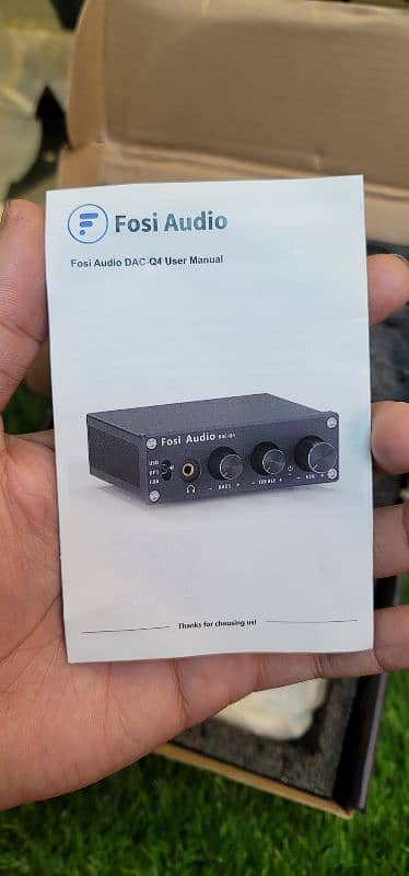 Fosi audio DAC-Q4 amplifier iem amplifier type c 3 in 1 1