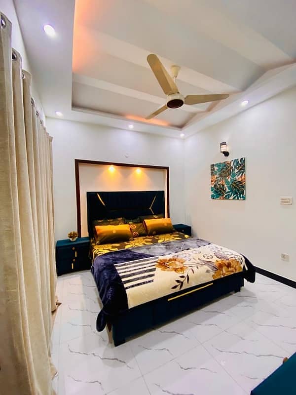 5 Marla Luxury Furnished Upper Portion Available For Rent In Bahria Town Lahore 1