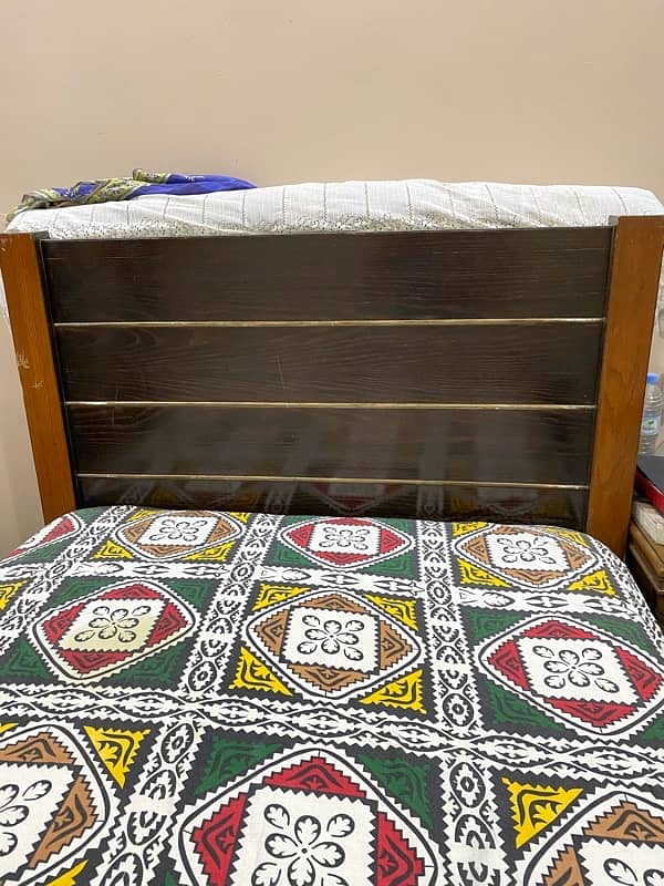 single wooden bed with underbed 2