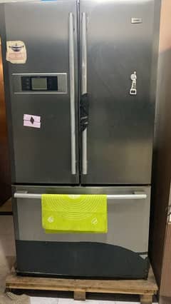 haier 3 door big refrigerator