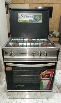 stove cooking range (Sky flame oven)