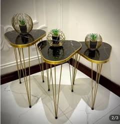 High Quality Decora set of 3 Coffee tables